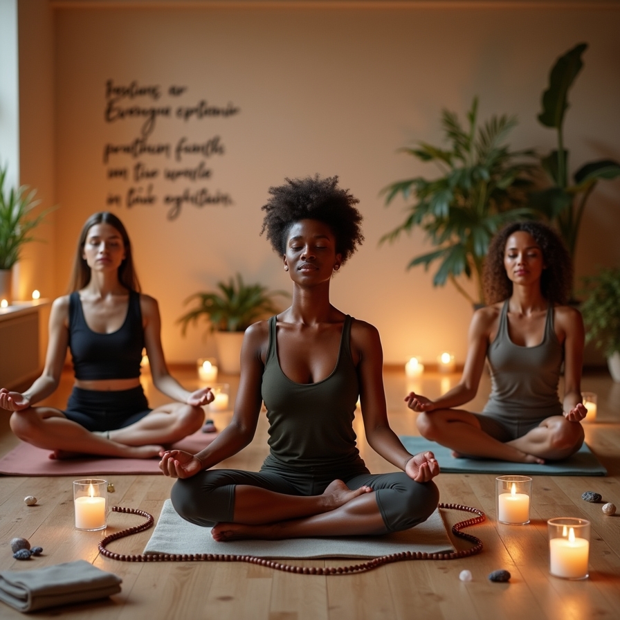 Meditation session at Fluxerina
